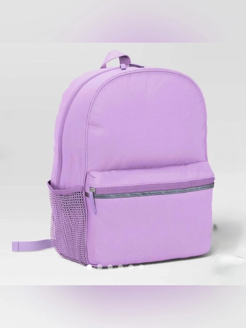 NWT: 23L Lavender Backpack with Laptop sleeve and mesh pockets